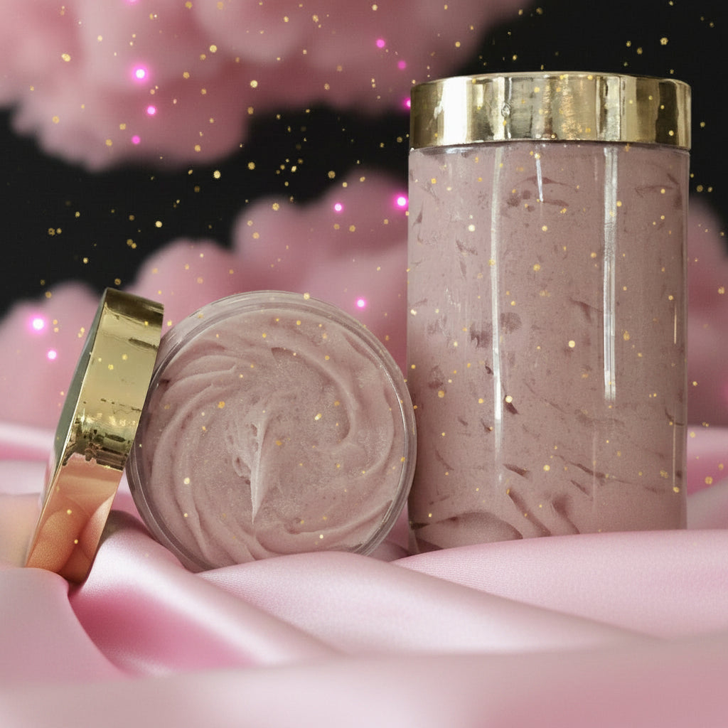 Pink Sherbet and Foaming Sugar Scrub